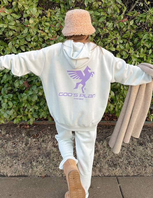 God's Plan Racing Unisex Hoodie Relaxed Fit