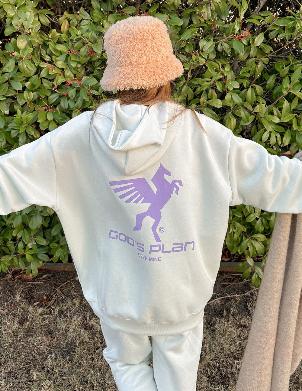 God's Plan Racing Unisex Hoodie Relaxed Fit