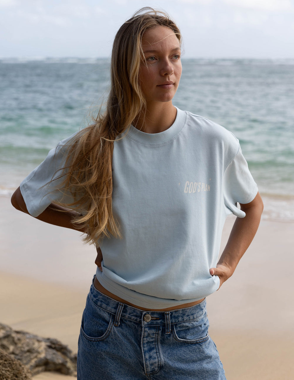 God's Plan Oversized Unisex Tee