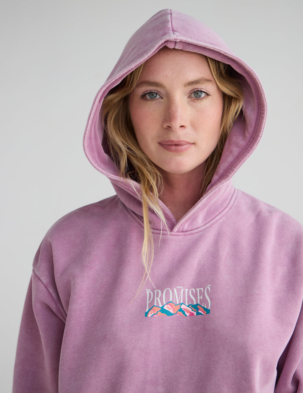 God's Promises Bordeaux Relaxed Unisex Hoodie