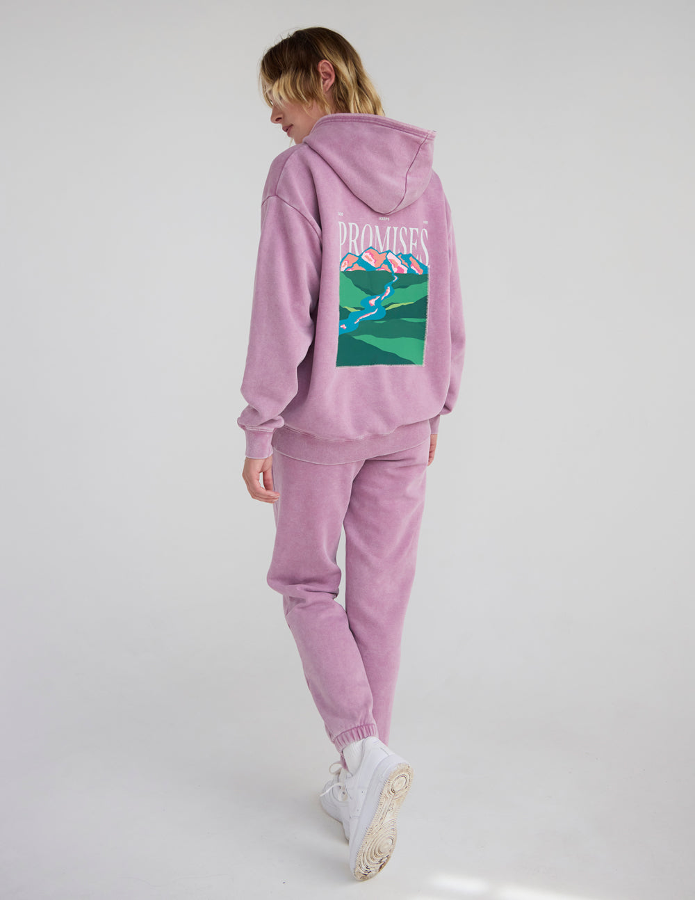 God's Promises Bordeaux Relaxed Unisex Hoodie
