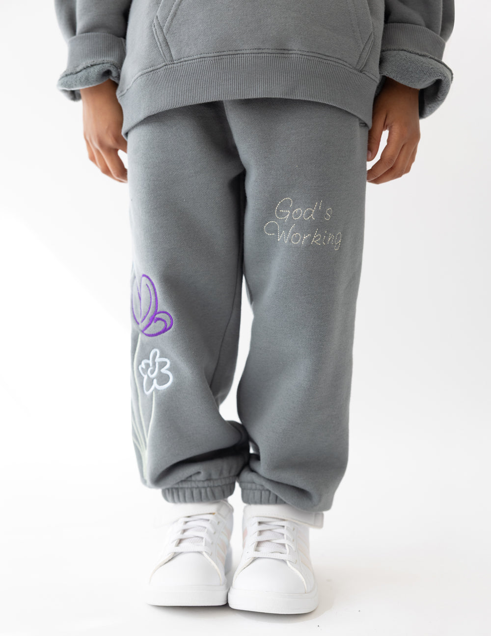 God's Still Working Kids Oversized Sweatpant Elevated Faith