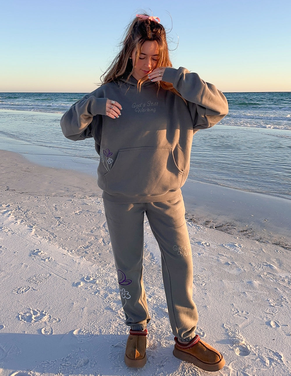 God's Still Working Sedona Sage Unisex Hoodie