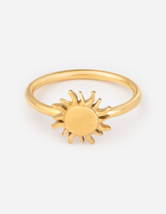 Gold Sunset Ring Jewelry Elevated Faith