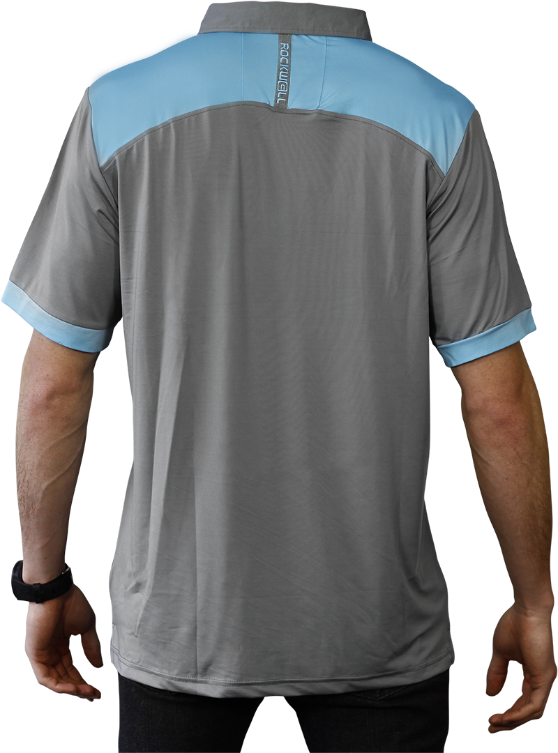 Rockwell Poly-Blend Polo - Gray/Shark