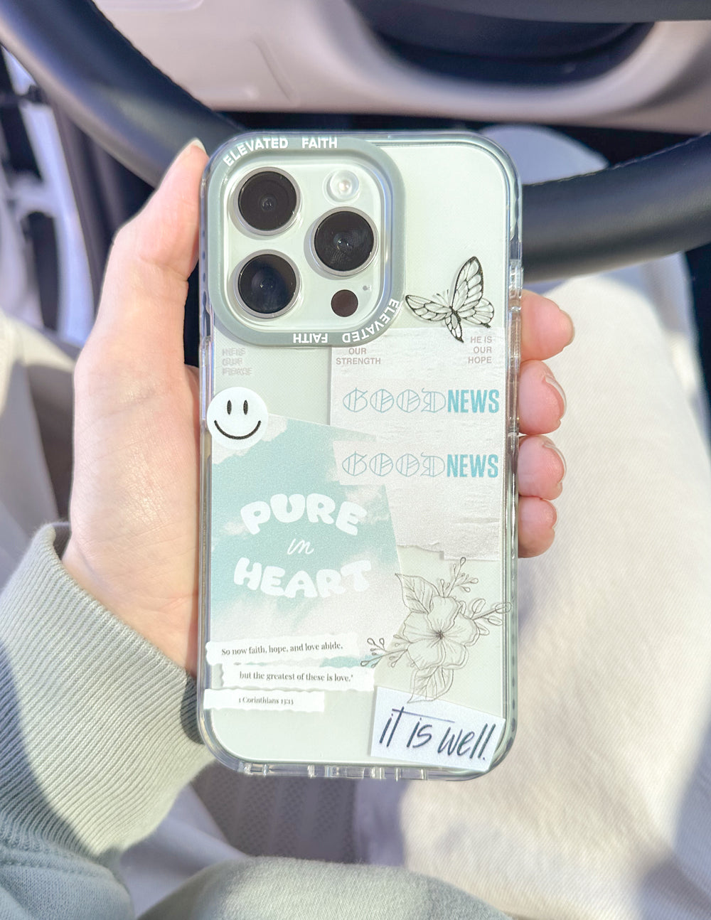 Good News Durable iPhone Phone Case