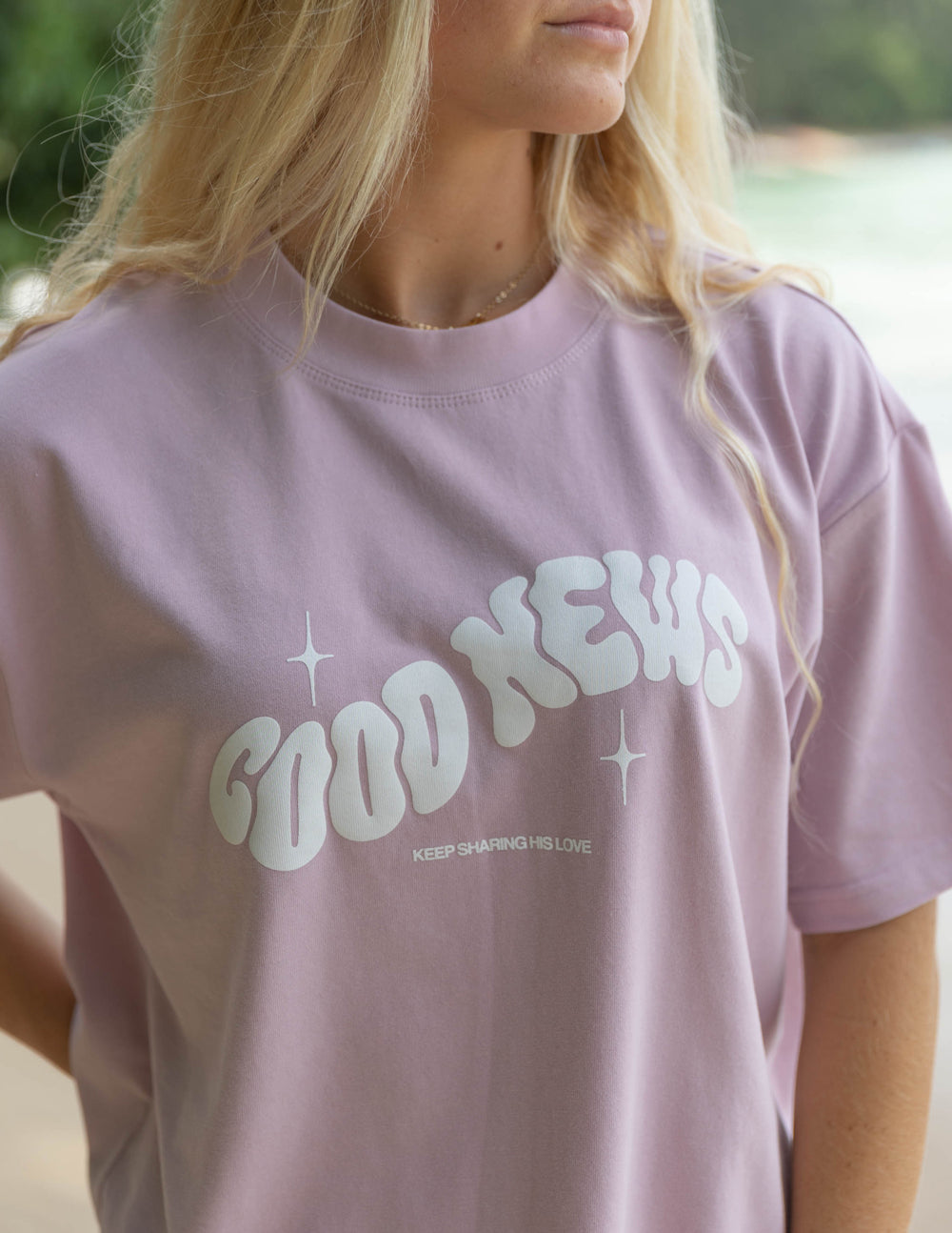 Good News Pink Super Soft Unisex Tee