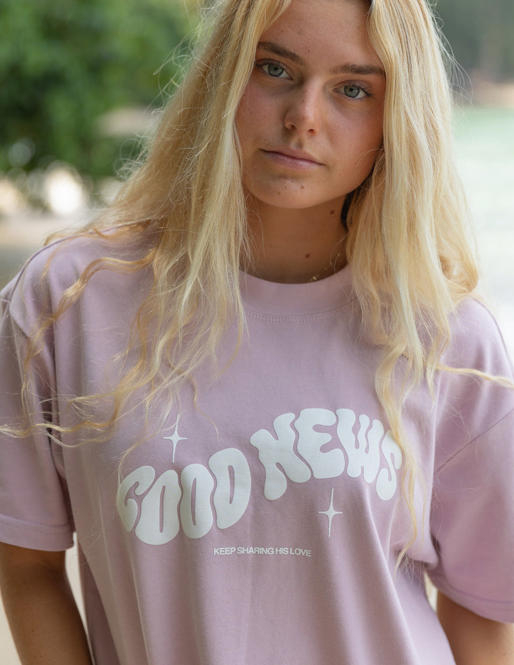 Good News Pink Super Soft Unisex Tee
