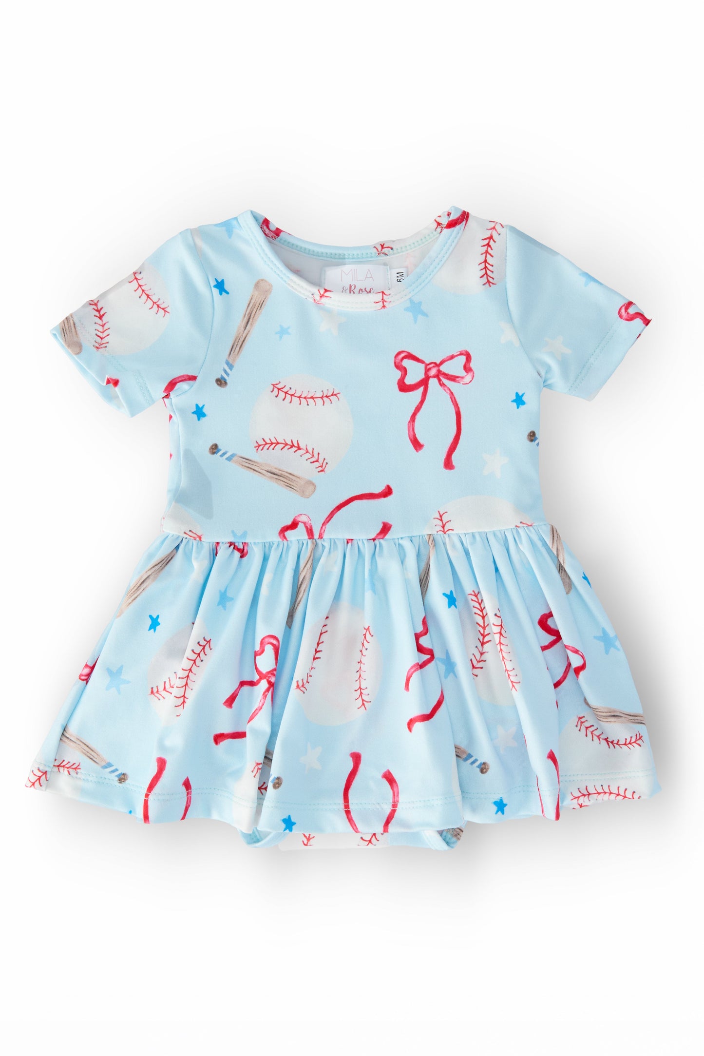Twirl Bodysuit Short Sleeve Grand Slam Glam Mila & Rose