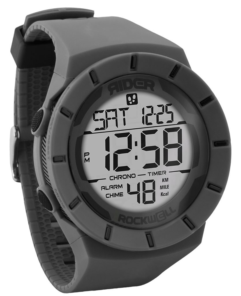 Coliseum Fit™ Gray-Black Durable Watch Rockwell