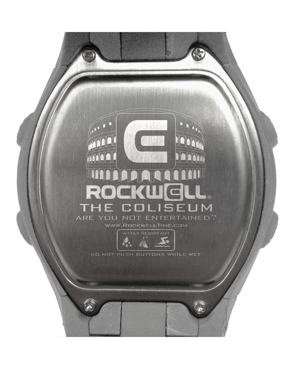 Coliseum Fit™ Gray-Black Durable Watch Rockwell