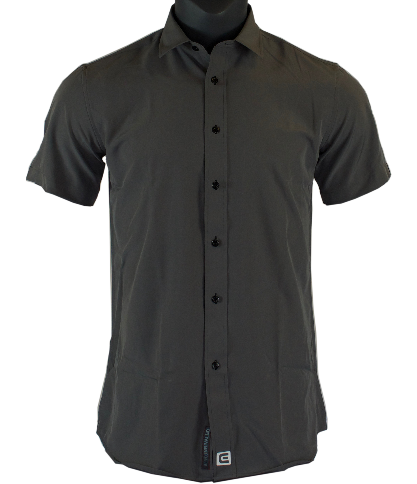 The Titan - Solid Gray Short Sleeve