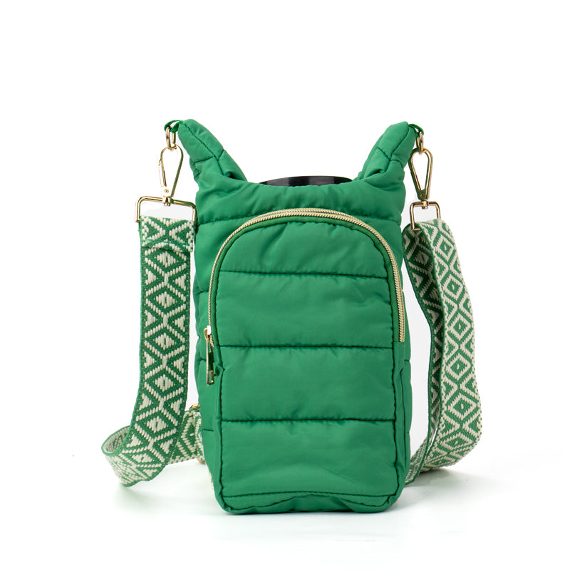 Water Tumbler Carrier Adjustable Strap Crossbody The Capri