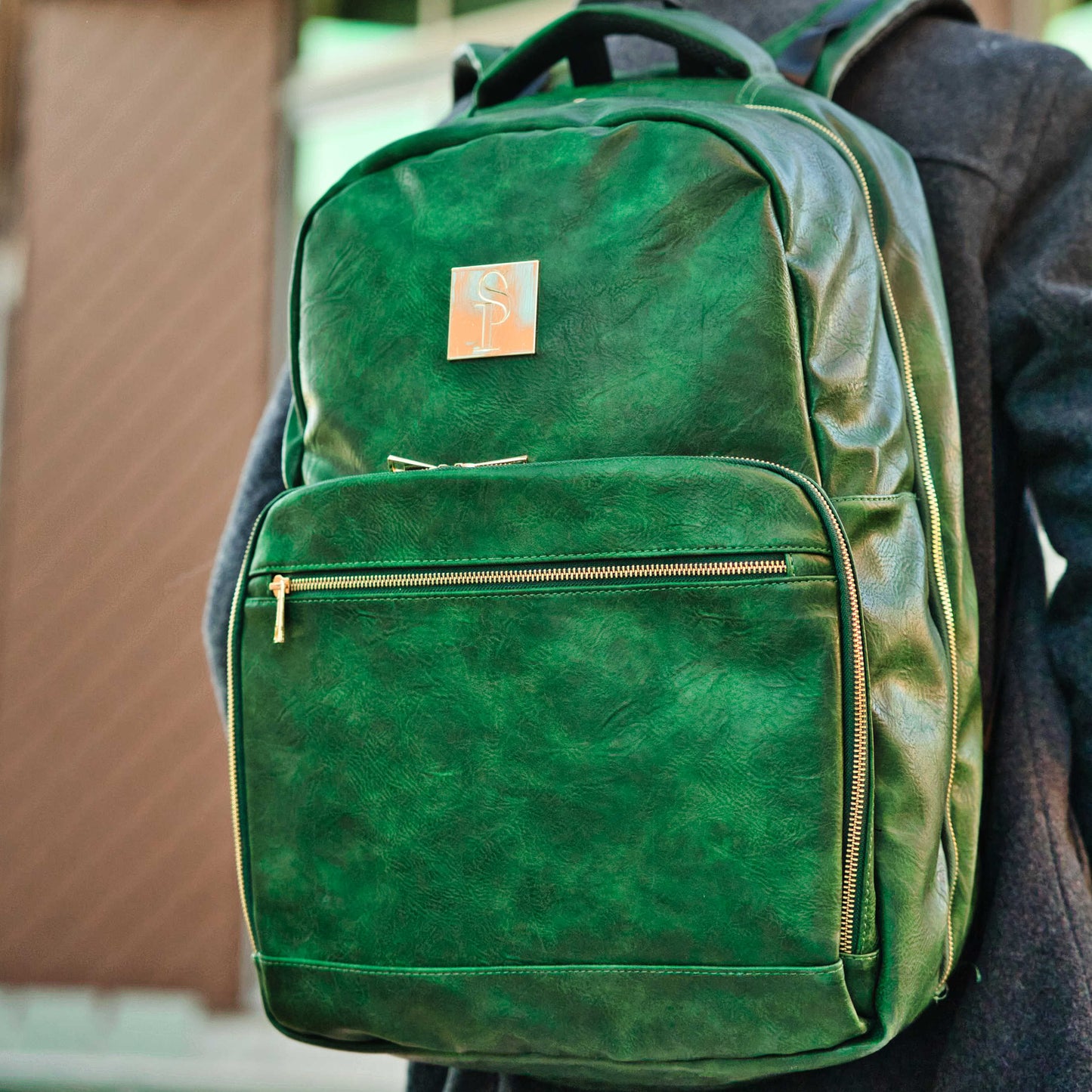 Emerald Green XL Design Commuter Bag Sole Premise