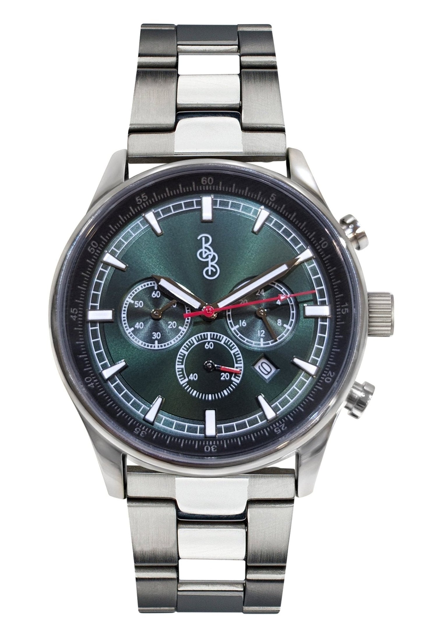 Green Silicone Sport Chronograph Watch The Beyond Boring Watch Company