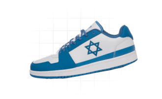 Air Maccabees Blue Low Top Shoes