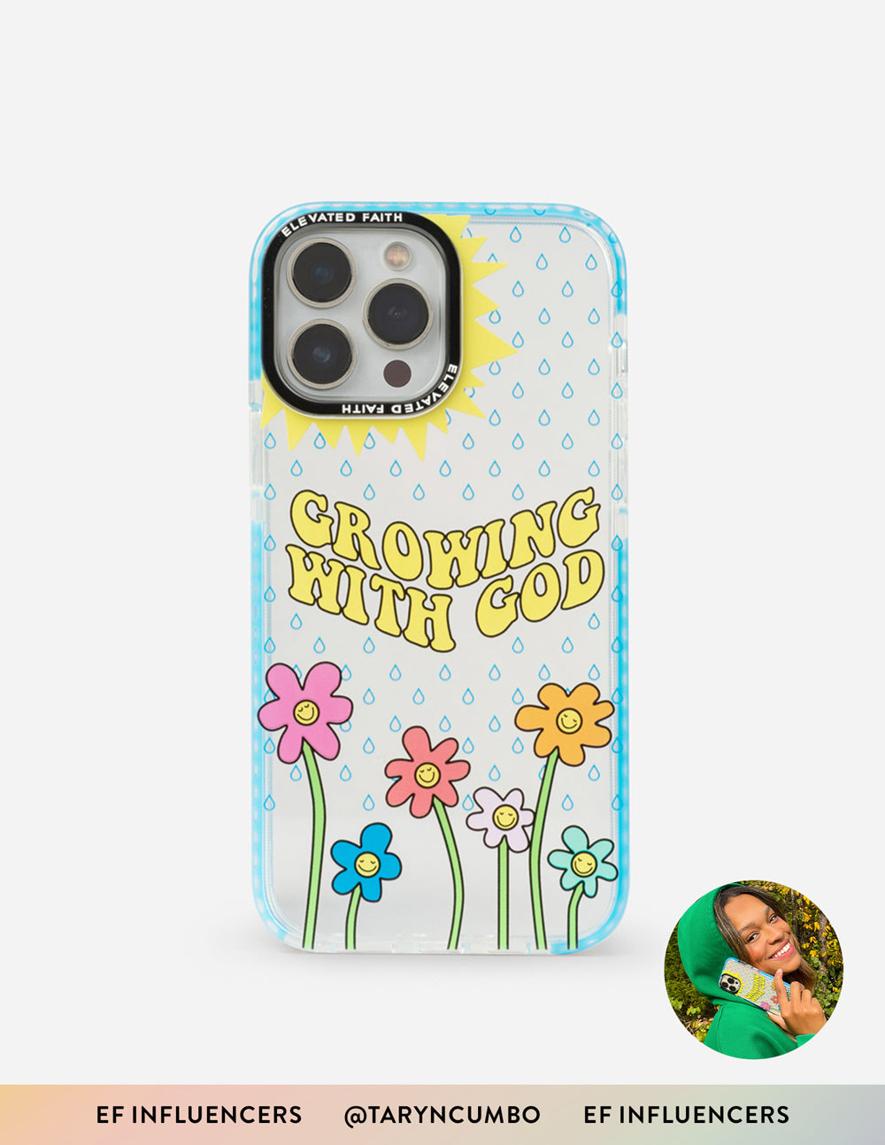 Growing with God Soft Impact Protection Phone Case by Taryn Cumbo