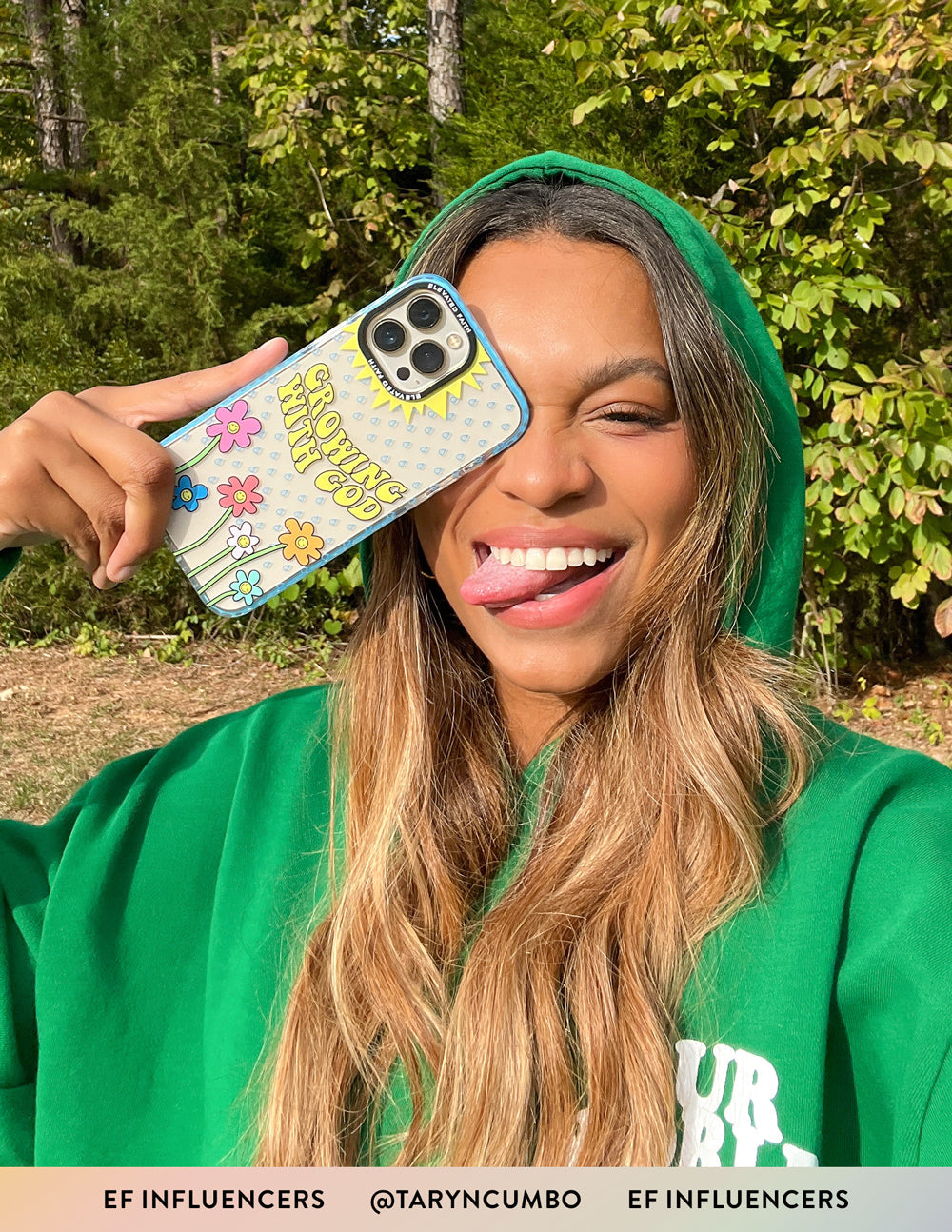Growing with God Soft Impact Protection Phone Case by Taryn Cumbo