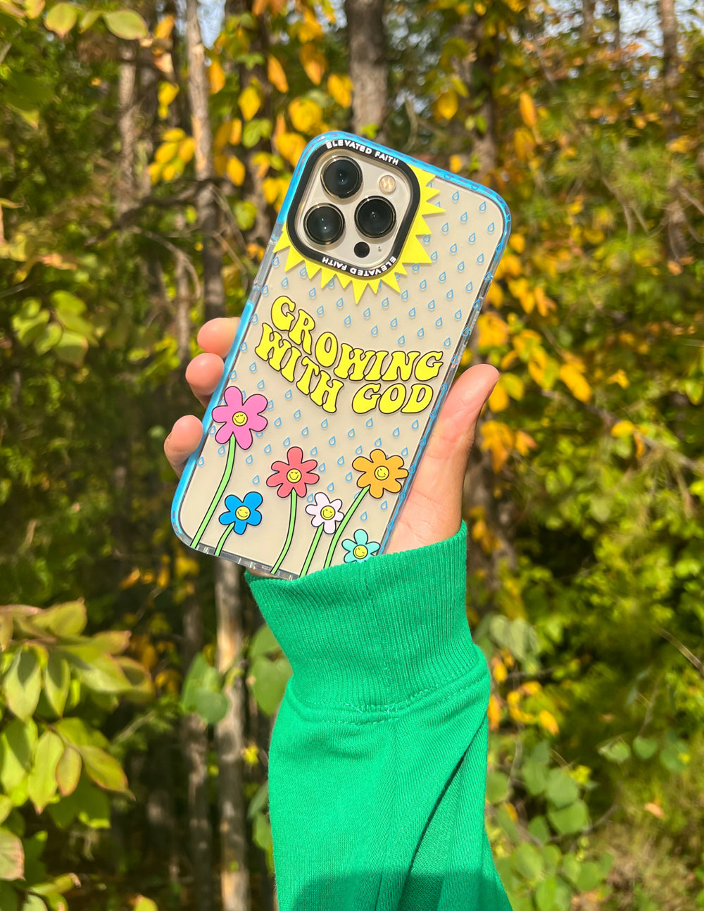 Growing with God Soft Impact Protection Phone Case by Taryn Cumbo