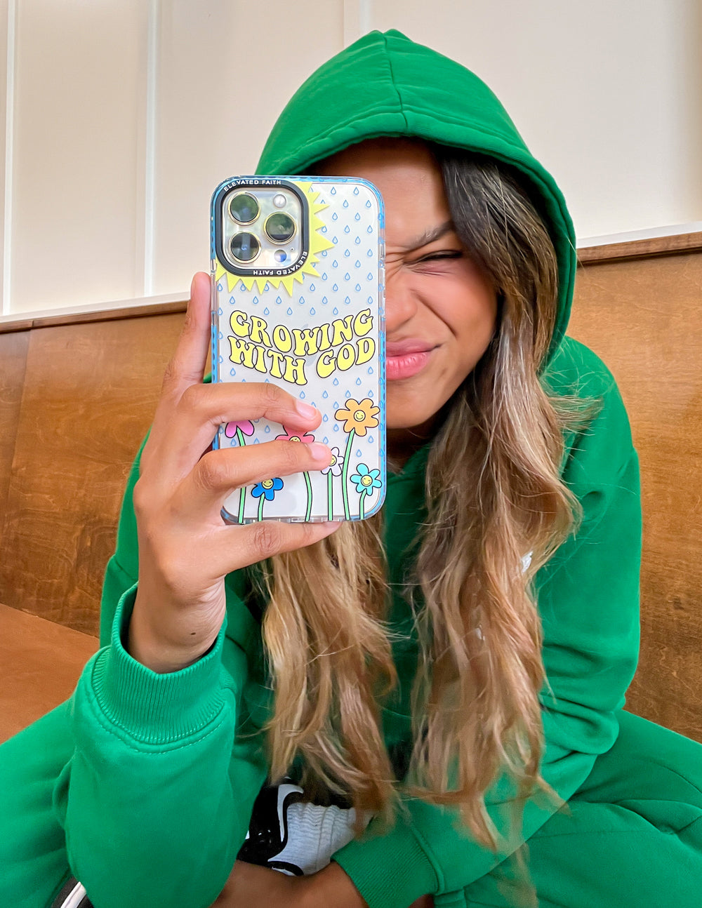 Growing with God Soft Impact Protection Phone Case by Taryn Cumbo