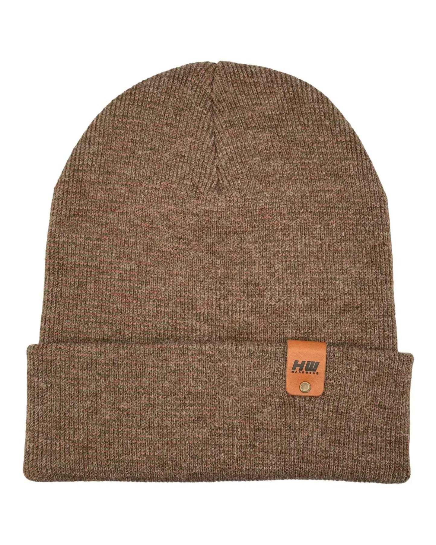 Cuffed Burgundy Green Classic Fusion Beanie HAAKWEAR USA