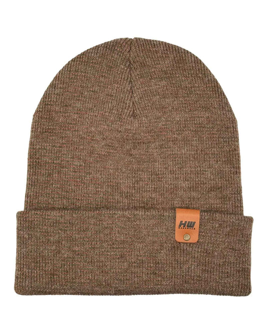 Cuffed Burgundy Green Classic Fusion Beanie HAAKWEAR USA