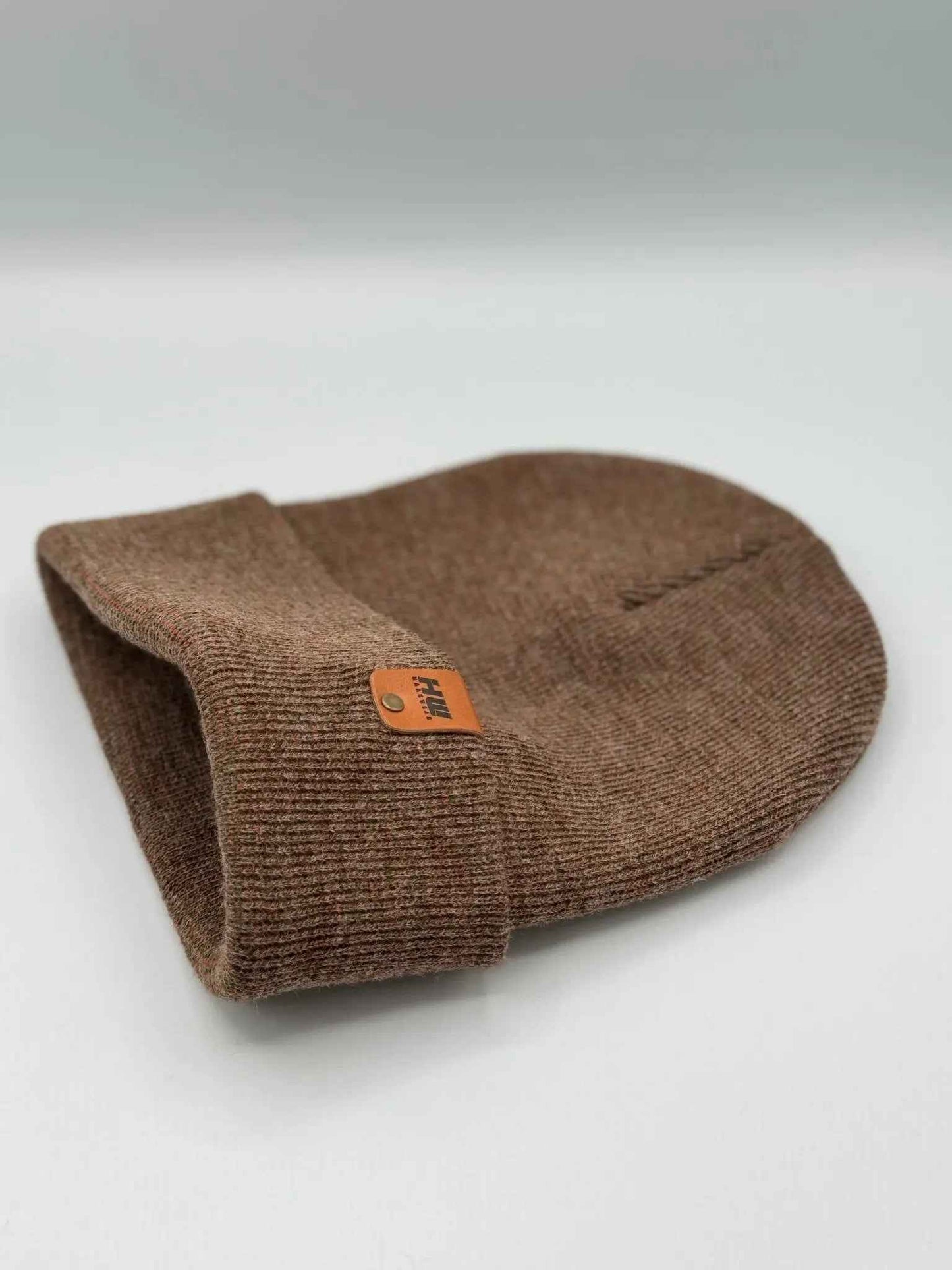 Cuffed Burgundy Green Classic Fusion Beanie HAAKWEAR USA