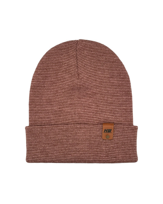 Classic Fusion Burgundy Pink Cuffed Beanie HAAKWEAR
