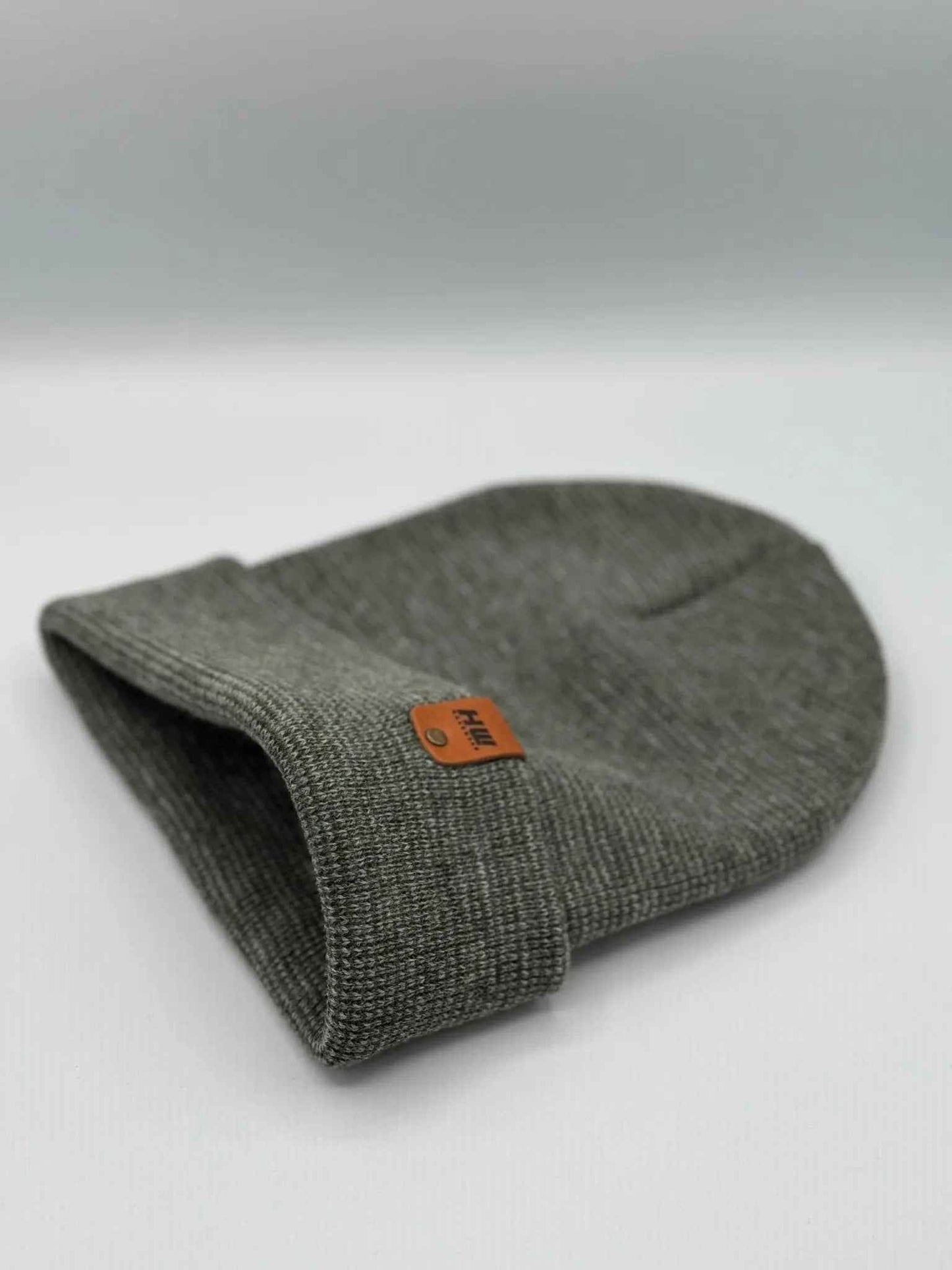 Classic Fusion Cuffed Beanie Gray Green Beanie HAAKWEAR