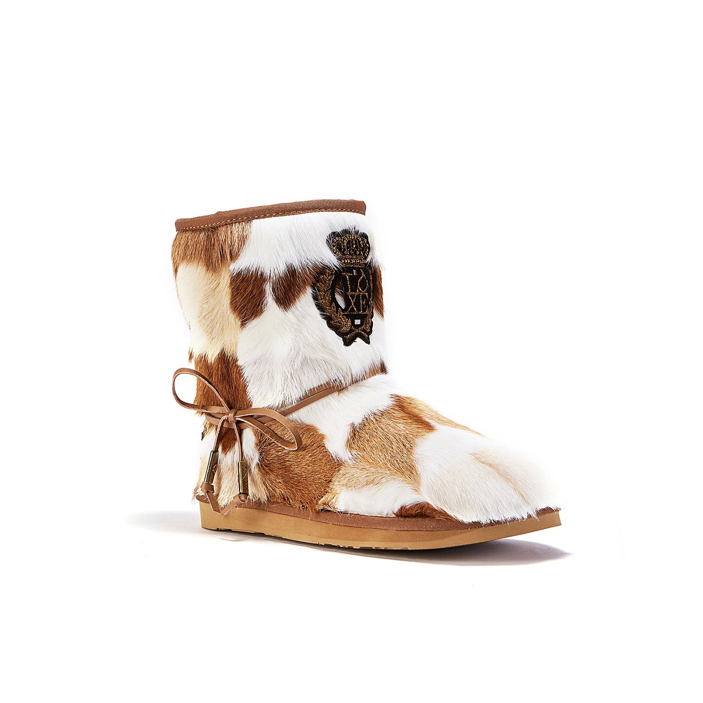 Goat Fur Soft Heritage Short Boot Luxe