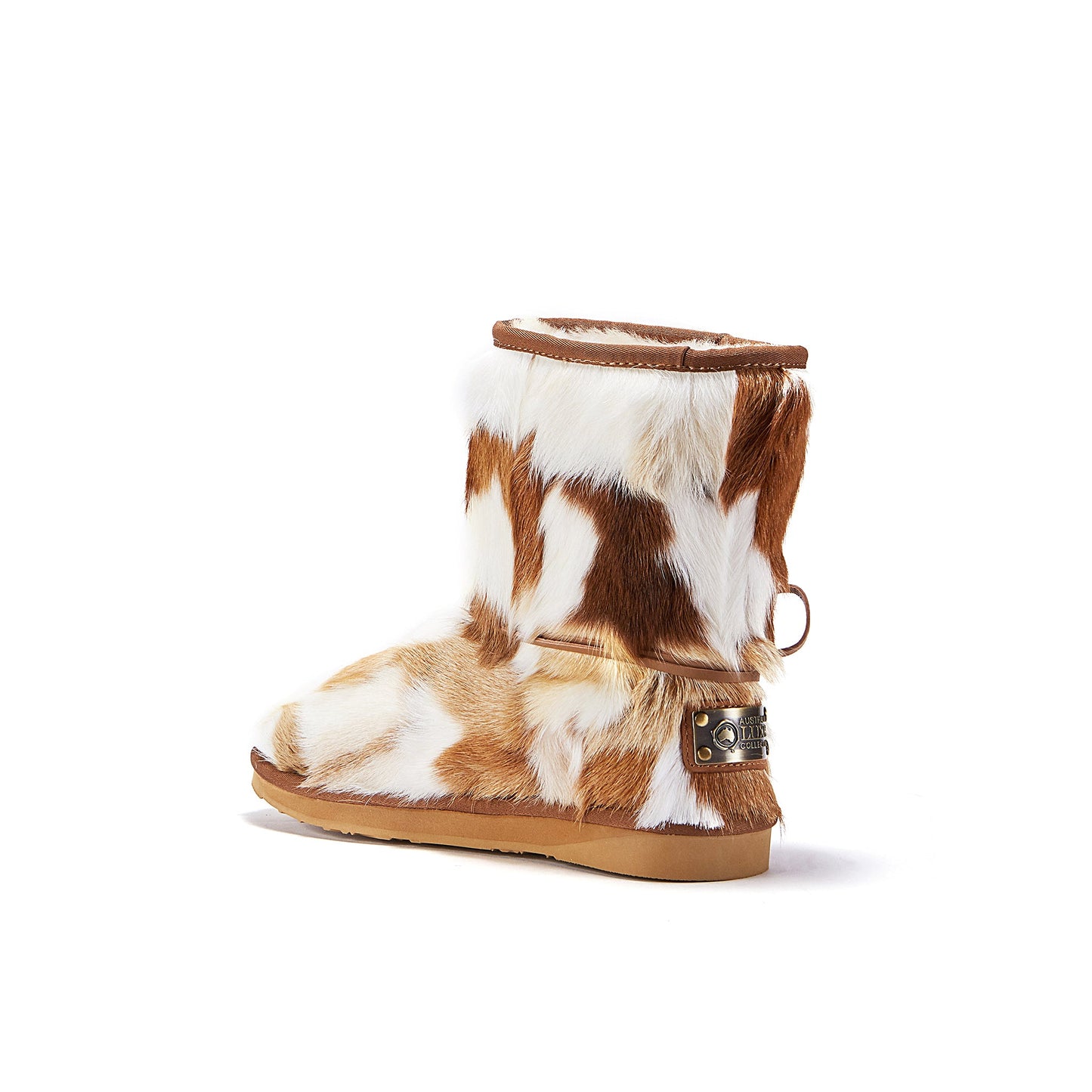 Goat Fur Soft Heritage Short Boot Luxe