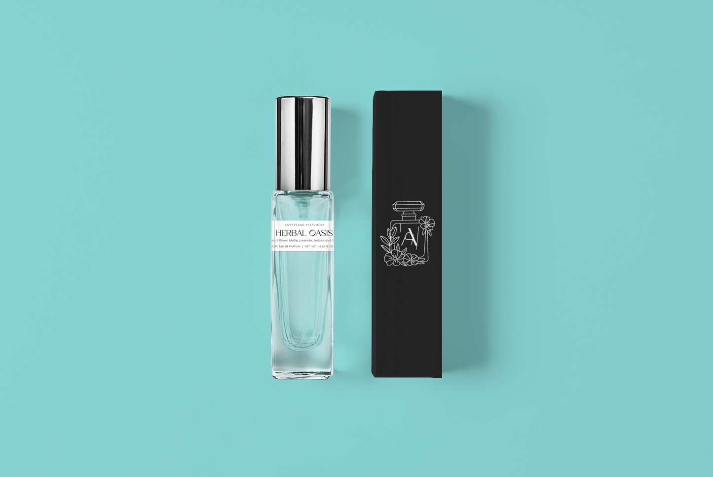 Herbal Oasis Light Grassy Eau de Parfum Ampersand Candles + Oils