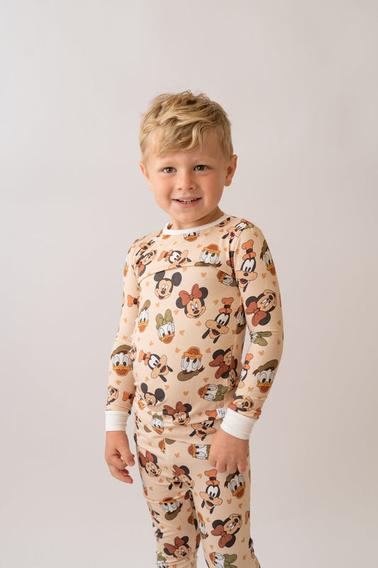Mickey & Friends 2 piece PJ's