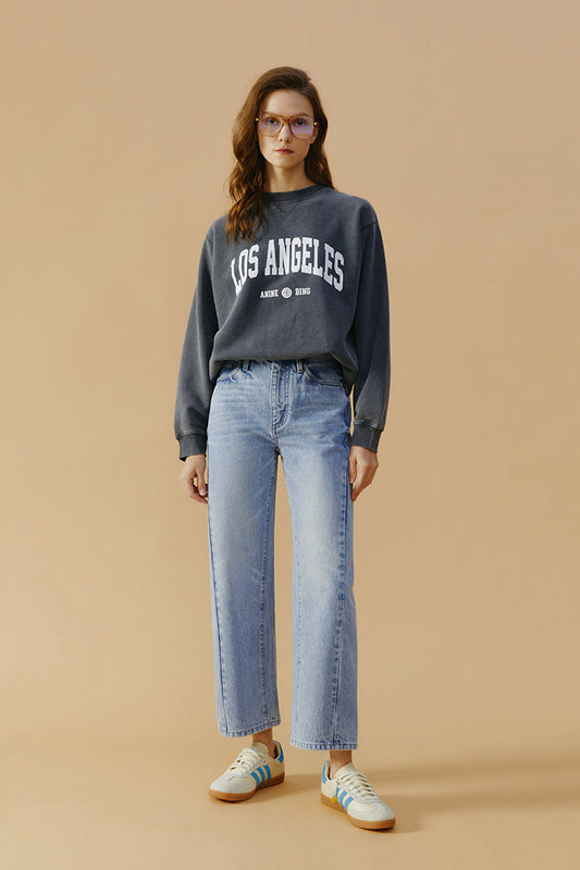 High-Line Curve Ankle High-Rise Ankle Jeans Hey Joanie