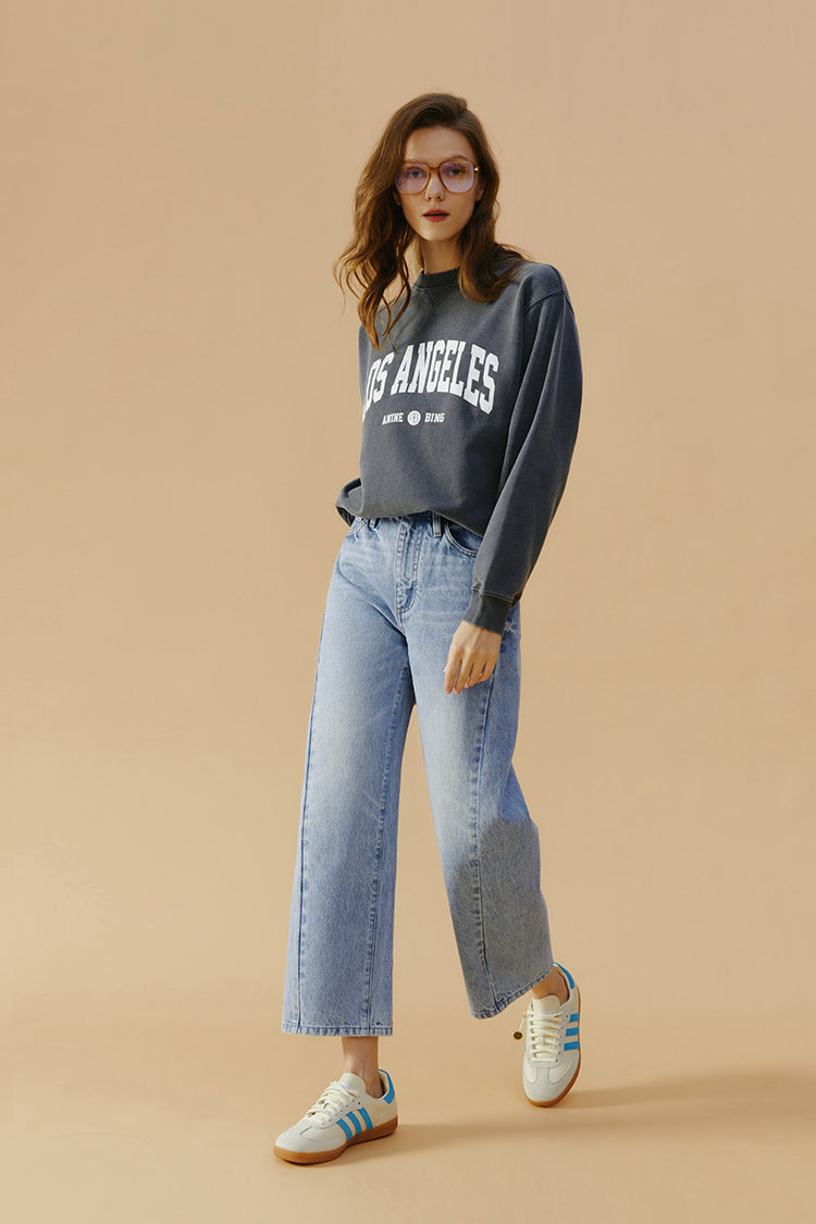 High-Line Curve Ankle High-Rise Ankle Jeans Hey Joanie
