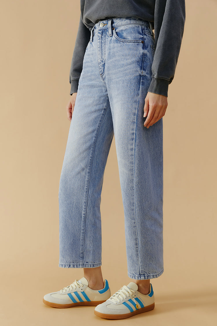 High-Line Curve Ankle High-Rise Ankle Jeans Hey Joanie