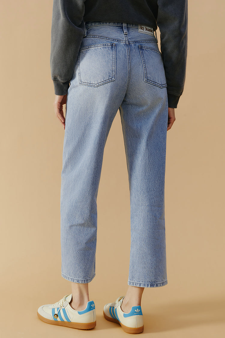 High-Line Curve Ankle High-Rise Ankle Jeans Hey Joanie