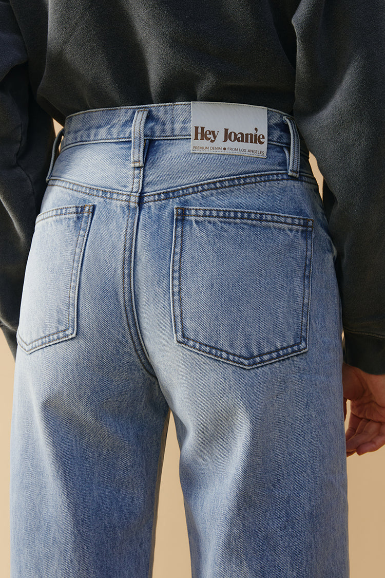 High-Line Curve Ankle High-Rise Ankle Jeans Hey Joanie