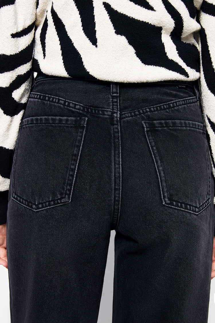 Whitefish High Rise Wide Jeans Mid-weight Denim HJ007 Coney Island