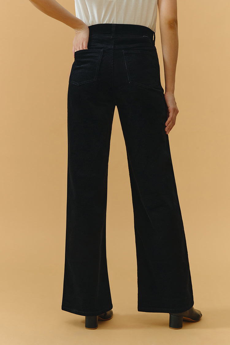 Corduroy High-rise Baggy Pants 80'S HJ103
