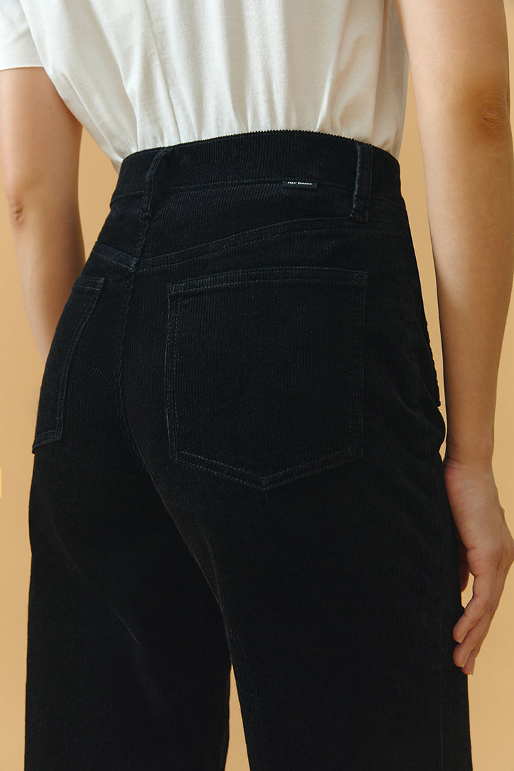 Corduroy High-rise Baggy Pants 80'S HJ103
