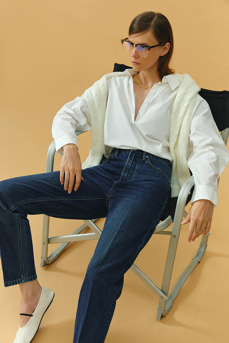 Fifth Avenue High-Rise Ankle Length Tapered Jeans Hey Joanie