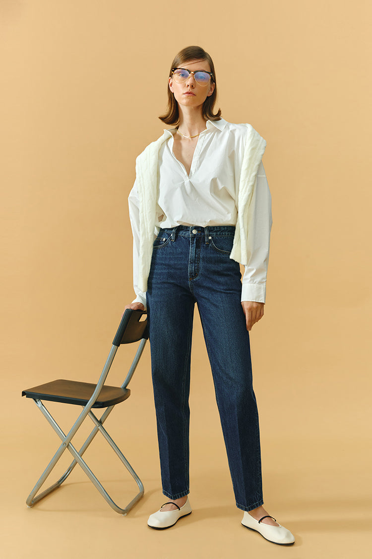 Fifth Avenue High-Rise Ankle Length Tapered Jeans Hey Joanie