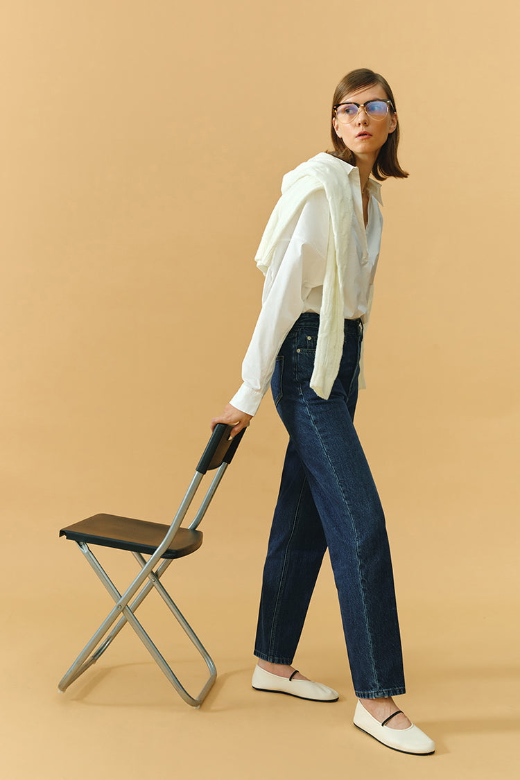 Fifth Avenue High-Rise Ankle Length Tapered Jeans Hey Joanie