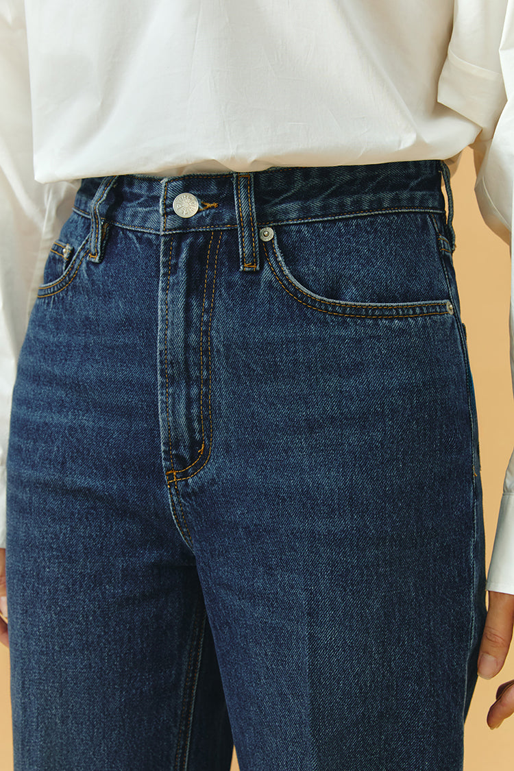 Fifth Avenue High-Rise Ankle Length Tapered Jeans Hey Joanie