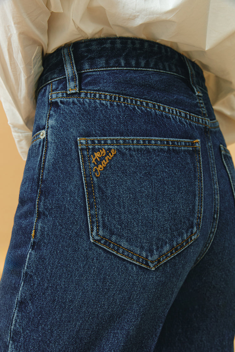 Fifth Avenue High-Rise Ankle Length Tapered Jeans Hey Joanie