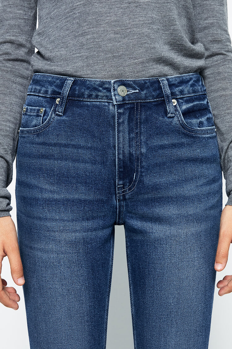Vintage High Rise Flare Jeans Bootcut Full Length LALA