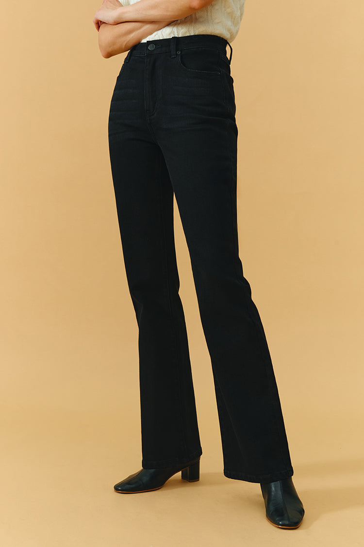 High Rise Bootcut Jeans Barbara HJ004