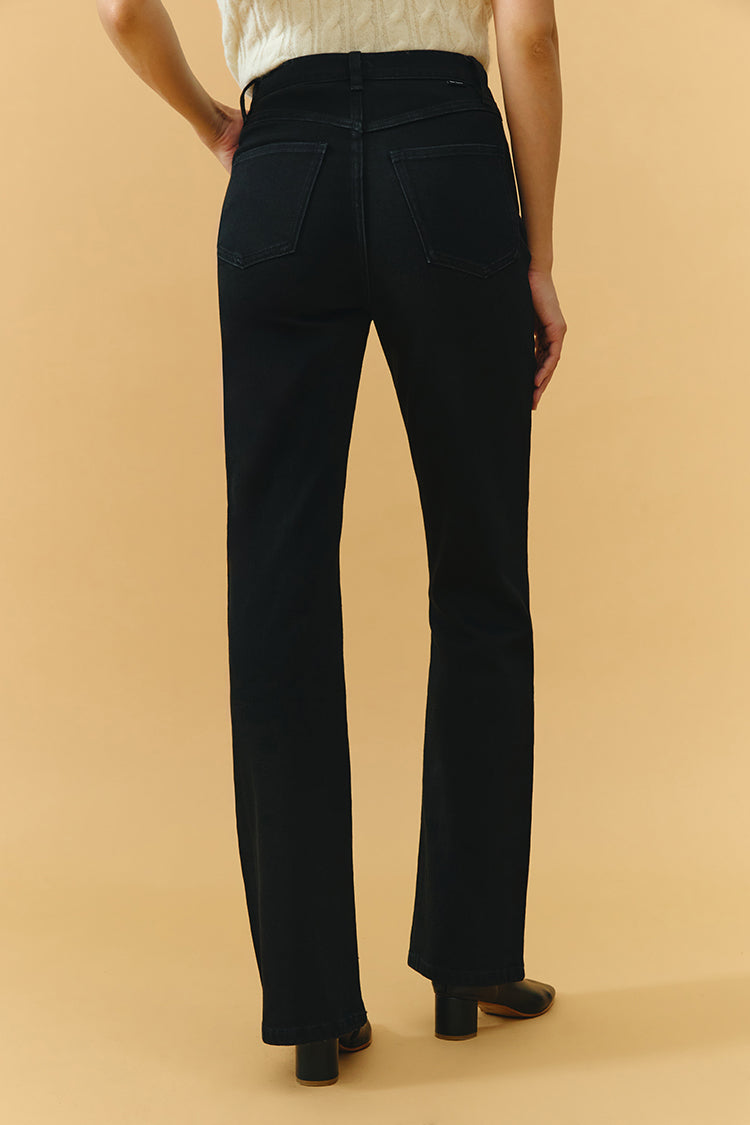 High Rise Bootcut Jeans Barbara HJ004