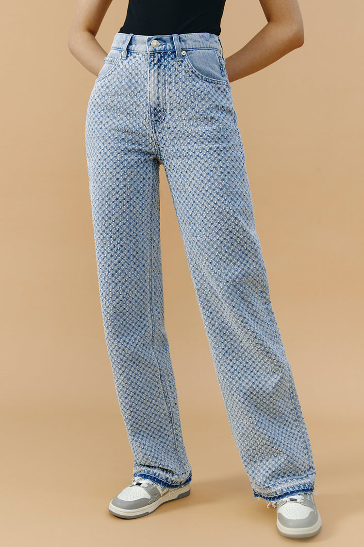 Whitefish Tweed Wide Jeans High-rise Full Length Coney Island